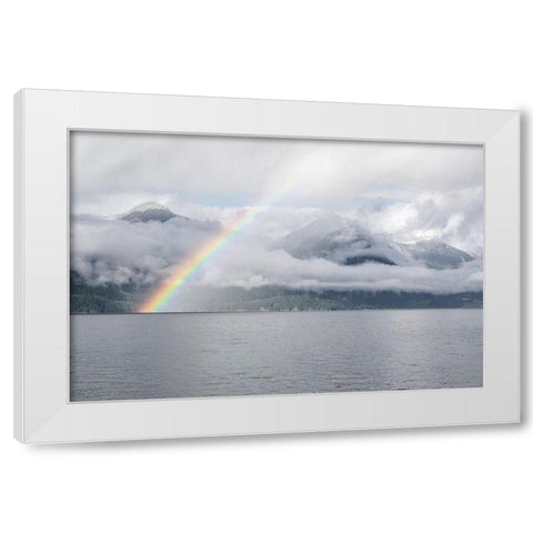 British Columbia 1 White Modern Wood Framed Art Print by Colligan, Lynann