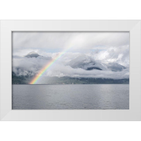 British Columbia 1 White Modern Wood Framed Art Print by Colligan, Lynann