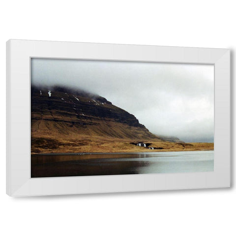 Iceland 1 White Modern Wood Framed Art Print by Colligan, Lynann