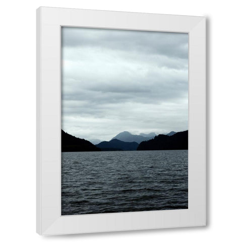 British Columbia 2 White Modern Wood Framed Art Print by Colligan, Lynann