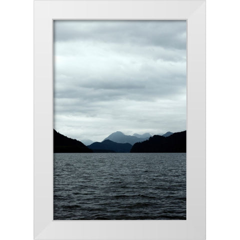 British Columbia 2 White Modern Wood Framed Art Print by Colligan, Lynann