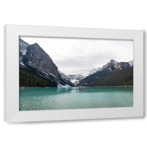 Rocky Mountain 5 White Modern Wood Framed Art Print by Colligan, Lynann