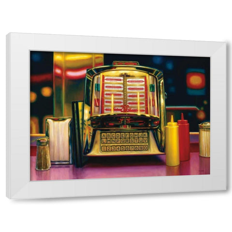 Wall Box II White Modern Wood Framed Art Print by Colletta, TR