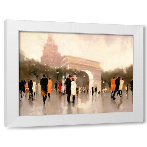 Monumental Day White Modern Wood Framed Art Print by Christie, Lorraine