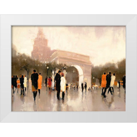 Monumental Day White Modern Wood Framed Art Print by Christie, Lorraine