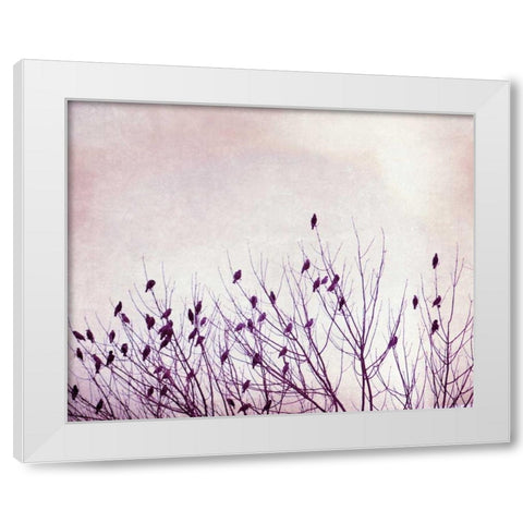 The Pause that Refreshes White Modern Wood Framed Art Print by Cochrane, Carolyn