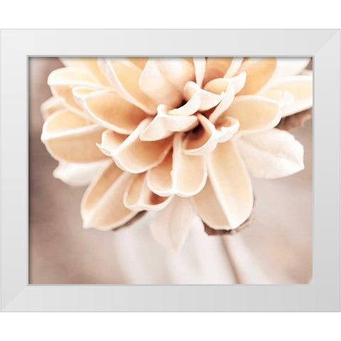 Touched By an Angel White Modern Wood Framed Art Print by Cochrane, Carolyn