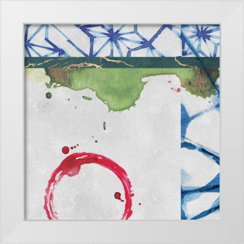 Agenais 1 White Modern Wood Framed Art Print by Duncan-He, Louis