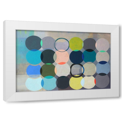 All of Space Is Completely Silent White Modern Wood Framed Art Print by Duffy, Naomi Taitz