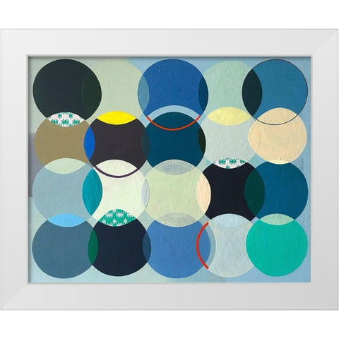 If I Must White Modern Wood Framed Art Print by Duffy, Naomi Taitz