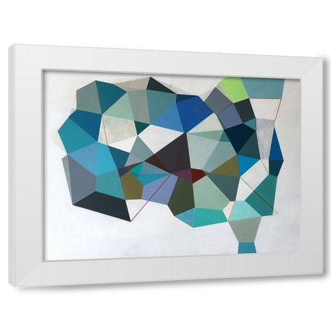 No Apparent Reason White Modern Wood Framed Art Print by Duffy, Naomi Taitz