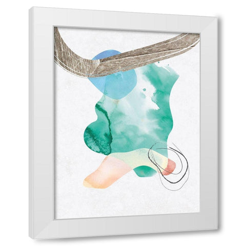 Eternal Radiance No. 2 White Modern Wood Framed Art Print by Duncan-He, Louis