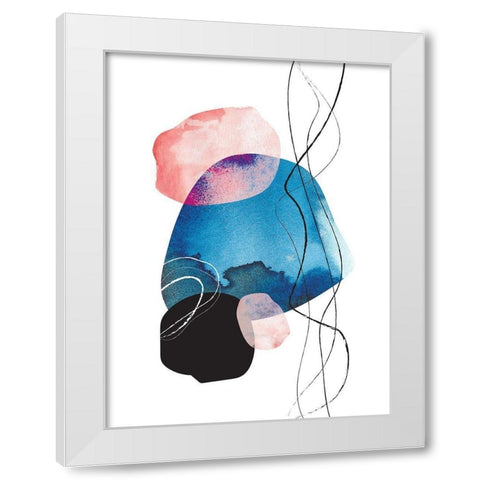 Ethereal Vignette No. 2 White Modern Wood Framed Art Print by Duncan-He, Louis