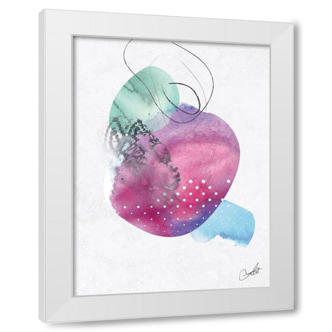 Cultural Reflection No. 2 White Modern Wood Framed Art Print by Duncan-He, Louis