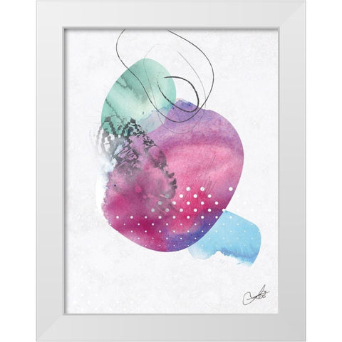 Cultural Reflection No. 2 White Modern Wood Framed Art Print by Duncan-He, Louis