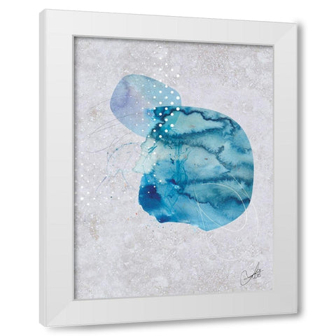 Mystic Steed No. 1 White Modern Wood Framed Art Print by Duncan-He, Louis