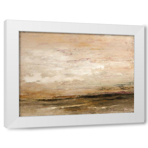 Newsworthy White Modern Wood Framed Art Print by Dennis, Patrick