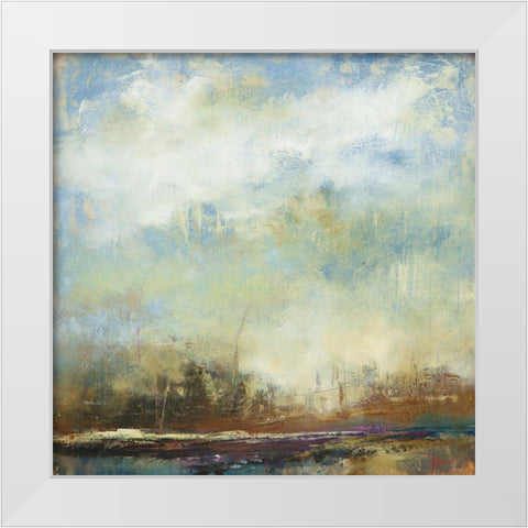 Thai Effect White Modern Wood Framed Art Print by Dennis, Patrick