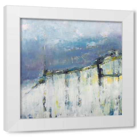 Camarillo White Modern Wood Framed Art Print by Dennis, Patrick