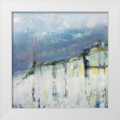 Camarillo White Modern Wood Framed Art Print by Dennis, Patrick