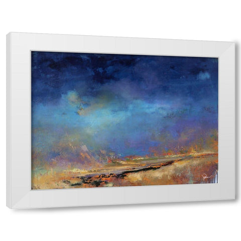 Lost Land White Modern Wood Framed Art Print by Dennis, Patrick