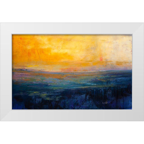 Devine Perfection White Modern Wood Framed Art Print by Dennis, Patrick