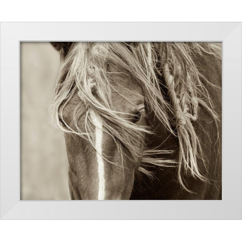 Wind Knots White Modern Wood Framed Art Print by Dearing, Lisa