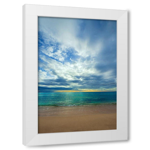 Sliver of Hope White Modern Wood Framed Art Print by Davis, Lizzy