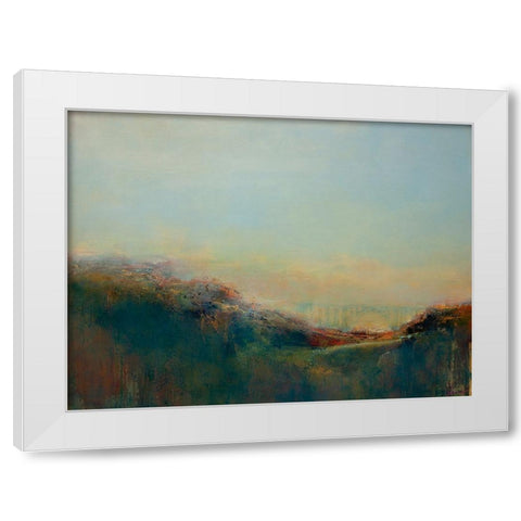Bixby White Modern Wood Framed Art Print by Dennis, Patrick