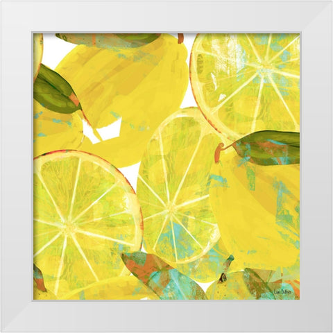 Tropical Orchard 5 White Modern Wood Framed Art Print by Dubois, Lori