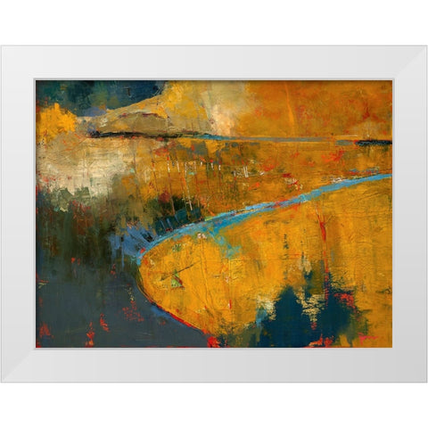 Caskey 1 White Modern Wood Framed Art Print by Dennis, Patrick