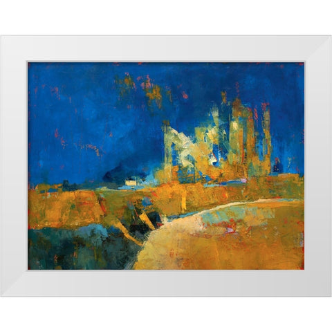 Caskey 2 White Modern Wood Framed Art Print by Dennis, Patrick