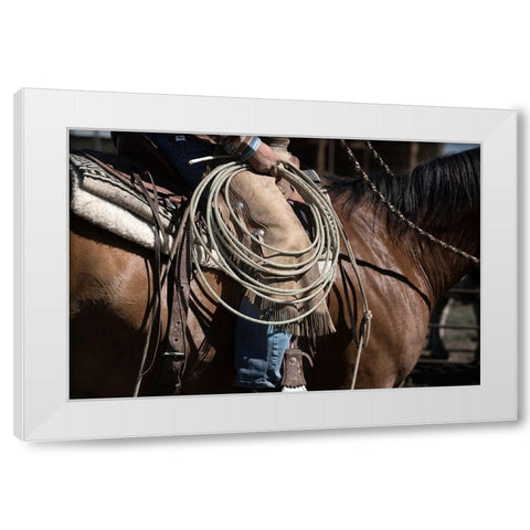 Sierra Style White Modern Wood Framed Art Print by Dearing, Lisa