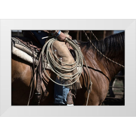 Sierra Style White Modern Wood Framed Art Print by Dearing, Lisa