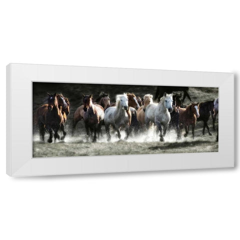 Renegades White Modern Wood Framed Art Print by Dearing, Lisa