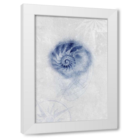 Ocean Memories 2 White Modern Wood Framed Art Print by Duncan-He, Louis