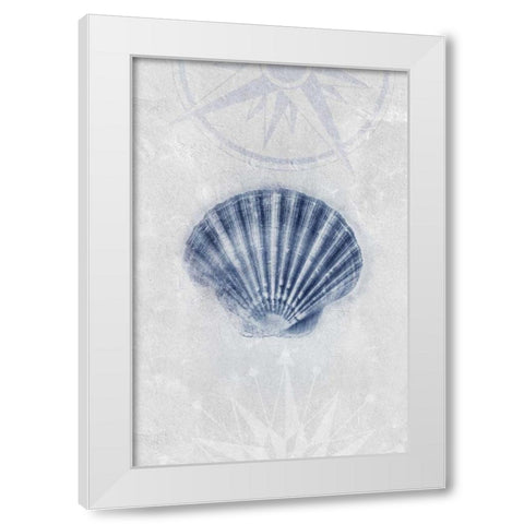 Ocean Memories 3 White Modern Wood Framed Art Print by Duncan-He, Louis