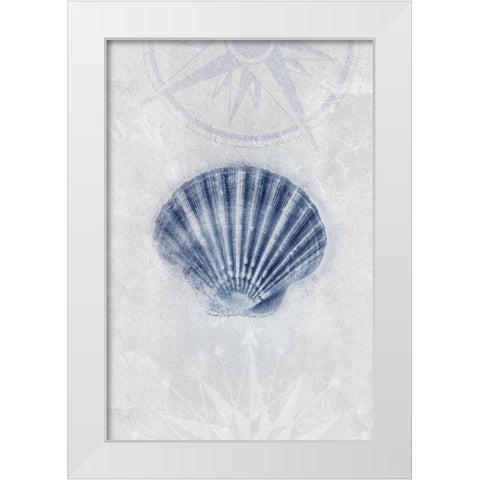 Ocean Memories 3 White Modern Wood Framed Art Print by Duncan-He, Louis