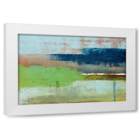 Drift White Modern Wood Framed Art Print by Diliberto, Michael A.