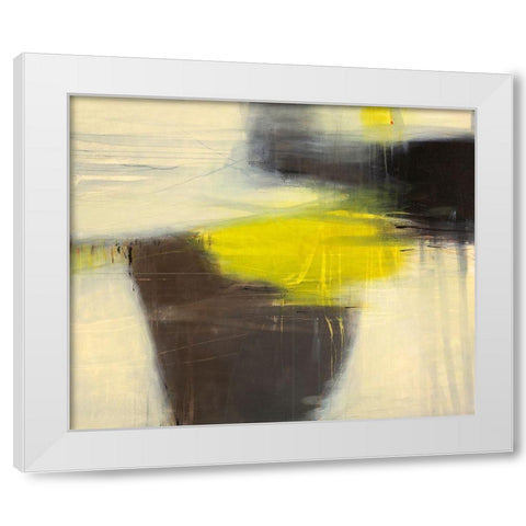 Morning Light White Modern Wood Framed Art Print by Eijgendaal, Tanja