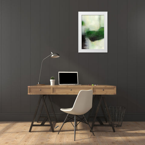 The Flying Dutchman White Modern Wood Framed Art Print by Eijgendaal, Tanja