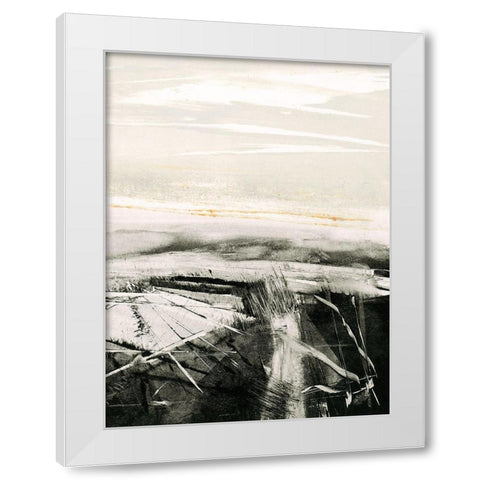 Homeground No. 9 White Modern Wood Framed Art Print by Ekstrand, Kris