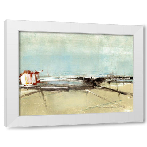 Net Shed White Modern Wood Framed Art Print by Ekstrand, Kris
