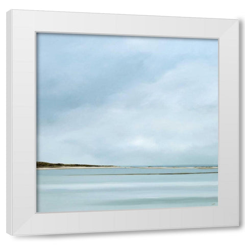 Integrity White Modern Wood Framed Art Print by Fleury, Rick