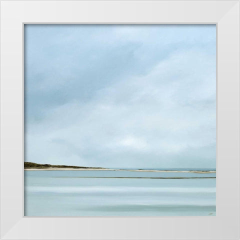 Integrity White Modern Wood Framed Art Print by Fleury, Rick