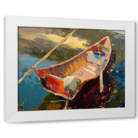Italian Wayfarer White Modern Wood Framed Art Print by Forst, Beth A.