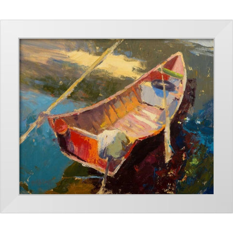 Italian Wayfarer White Modern Wood Framed Art Print by Forst, Beth A.