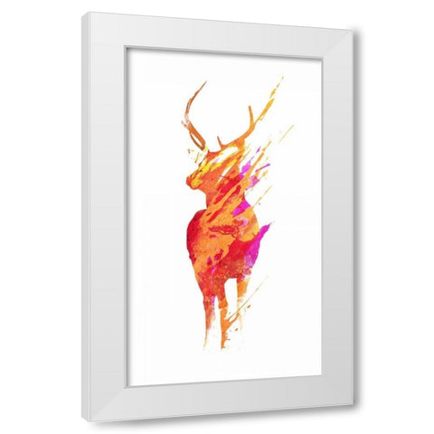 On The Road Again White Modern Wood Framed Art Print by Farkas, Robert