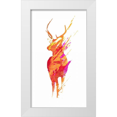 On The Road Again White Modern Wood Framed Art Print by Farkas, Robert