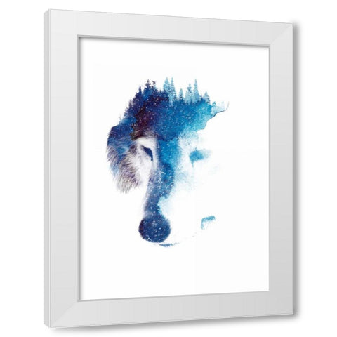Through Many Storms White Modern Wood Framed Art Print by Farkas, Robert